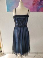 Neuwertig! Cocktailkleid blau schwarz  32 Jakes Baden-Württemberg - Steinenbronn Vorschau