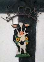 WELCOME-Schild mit einer netten Kuh Niedersachsen - Andervenne Vorschau