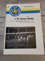 Programmheft/ Stadionzeitung 1.FC Union Berlin / 1.FC Lok.Leipzig Elleben - Riechheim Vorschau