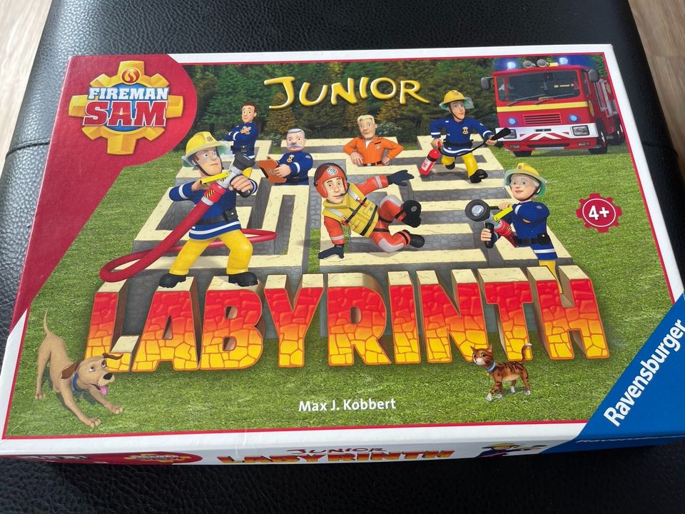 Junior Labyrinth Ravensburger Feuerwehrmann Sam Kinderspiel in Fredenbeck