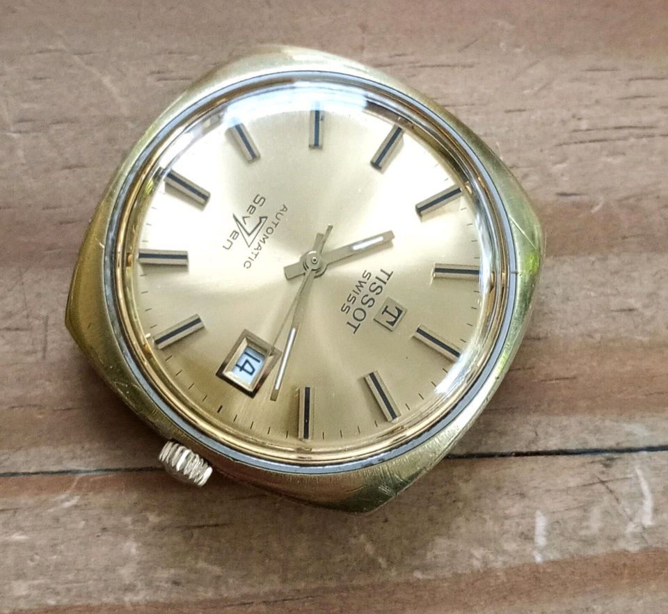 Tissot Seastar Seven Sideral Automatik Vintage 1970 in Bad Oeynhausen