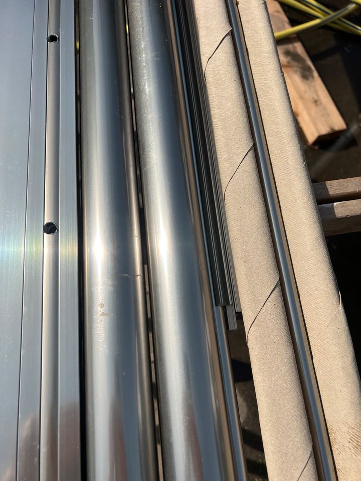 Balkon Geländer zu verkaufen Neu! silberfarbig nicht vergoldet in Rheinau