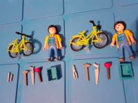 2 X Playmobil 4791 – Handwerker mit Fahrrad Niedersachsen - Faßberg Vorschau