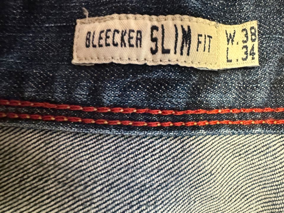 Tommy Hilfiger Jeans Bleecker Slim Fit Stretch Demin W38 L34 in Bad Lauchstädt