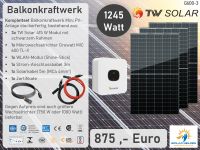 BALKONKRAFTWERK ☀️ | GROWATT MIC 600 TL-X | 1215W | 20% Rabatt ⭐ Niedersachsen - Hessisch Oldendorf Vorschau