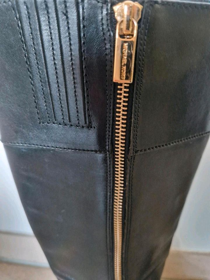 Original Michael Kors Leder Stiefel, Größe 9 (40) in Frohburg