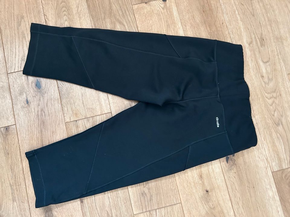 3/4 Laufhose * Sportleggins * 152 * Adidas Climalite Techfit in Trier