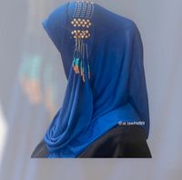 Hijab Amira fertig gebunden Kopftuch Abaya Strass Perlen Düsseldorf - Holthausen Vorschau