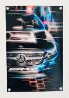 Mercedes AMG Tuning Plakat Werbung Werkstatt Garage A C E Klasse Nordrhein-Westfalen - Aldenhoven Vorschau