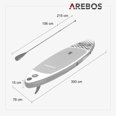 SUP Board 300cm Single Layer orange in Gladbeck