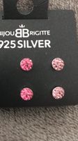 BIJOU BRIGITTE 2 Paar Ohrstecker 925 Silber rosa *NEU* Niedersachsen - Salzgitter Vorschau