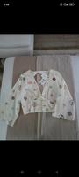 Zara crop Bluse mit weitem arm Saarland - Mandelbachtal Vorschau