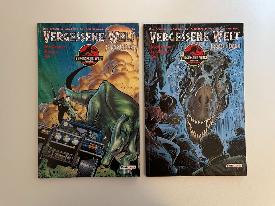 Jurassic Park Comics - Vergessene Welt - Band 1 & 2 - Retro in Siegen