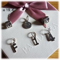 Pandora Charms/Anhänger, 925er Silber, Buchstaben, Zahlen, Pices Sachsen-Anhalt - Aschersleben Vorschau