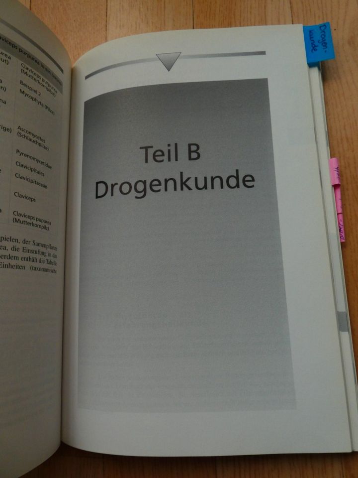 Botanik und Drogenkunde PTA Pharmazie Ausbildung Studium Buch in Duisburg