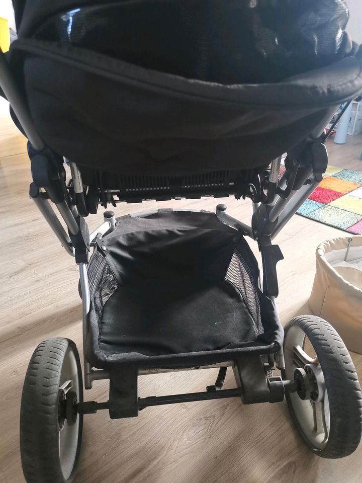 Mistral Kinderwagen mit Schale und als Buggy in Schleiden