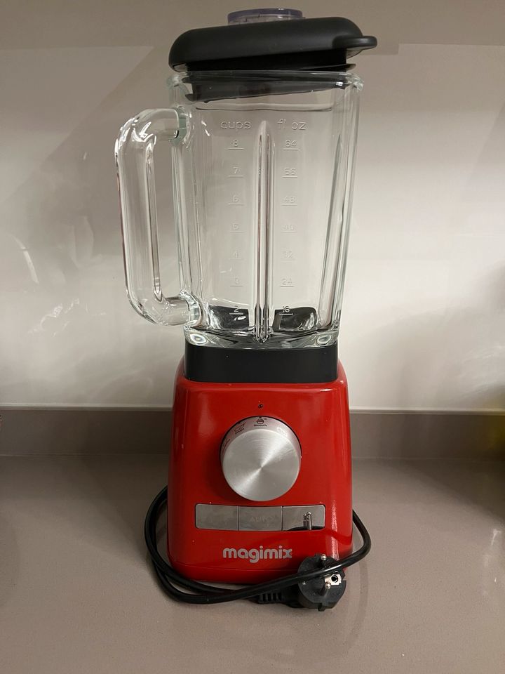 Magimix Power Blender Glas Mixer rot in München