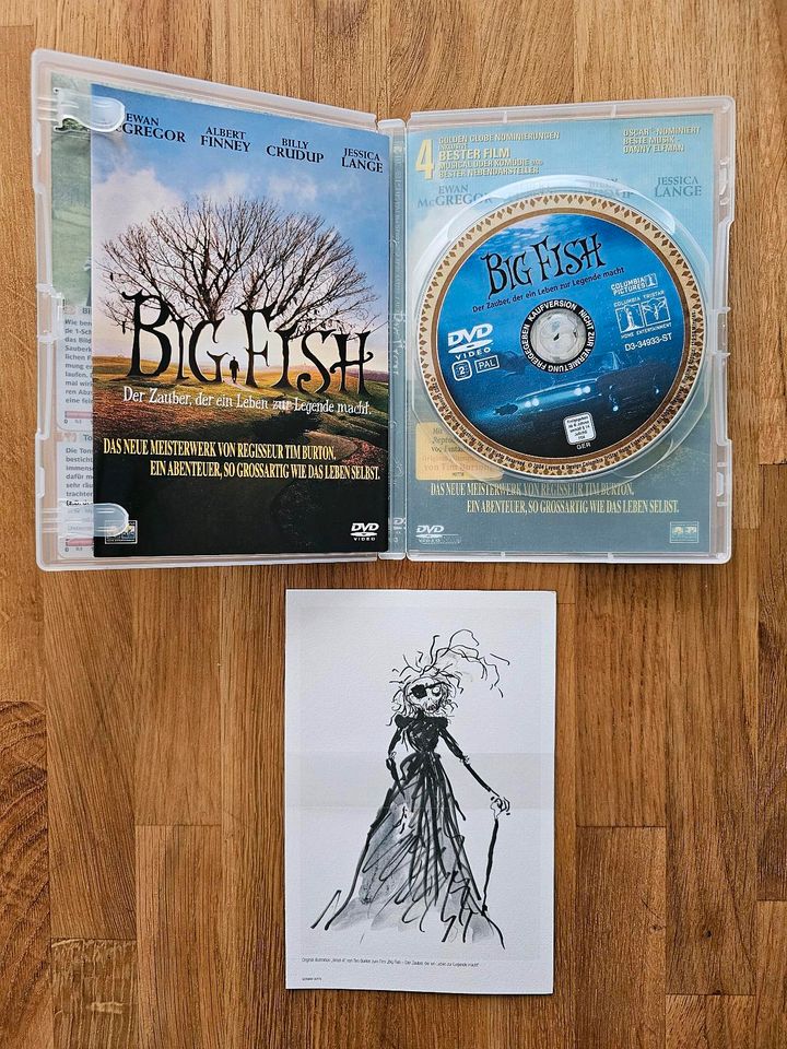 Big Fish inkl. Sammelkarten Deutsch DVD in Nürnberg (Mittelfr)