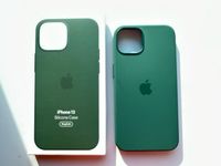 Apple Silikon-Case für iPhone13 in Eucalyptus (grün), Fabrikneu! Berlin - Spandau Vorschau