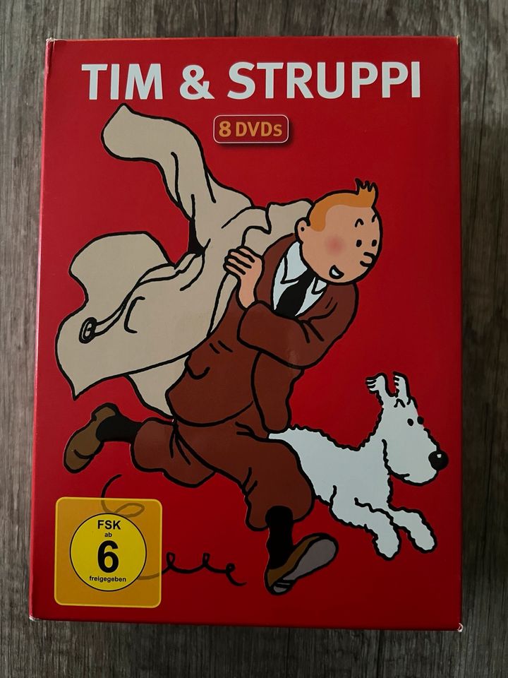 Tim und Struppi DVD Box mit 8 DVD’s in Berlin