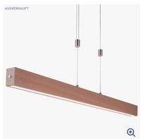 Pendelleuchte Holz LED warm kalt dimmbar 110cm Esszimmer NEU OVP Baden-Württemberg - Karlsruhe Vorschau