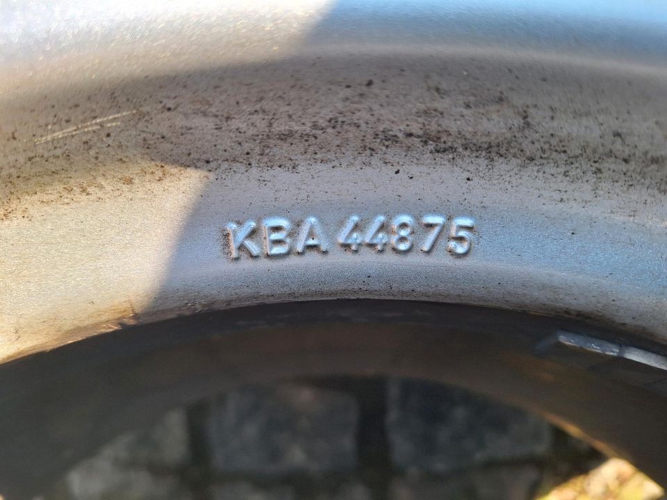 16 Zoll Alufelgen 5×112 Mercedes Benz C Klasse in Zwoenitz