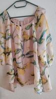 Made in Italy Seidenbluse 44/46 Tunika rosa Flower grün gelb  XXL Baden-Württemberg - Eislingen (Fils) Vorschau