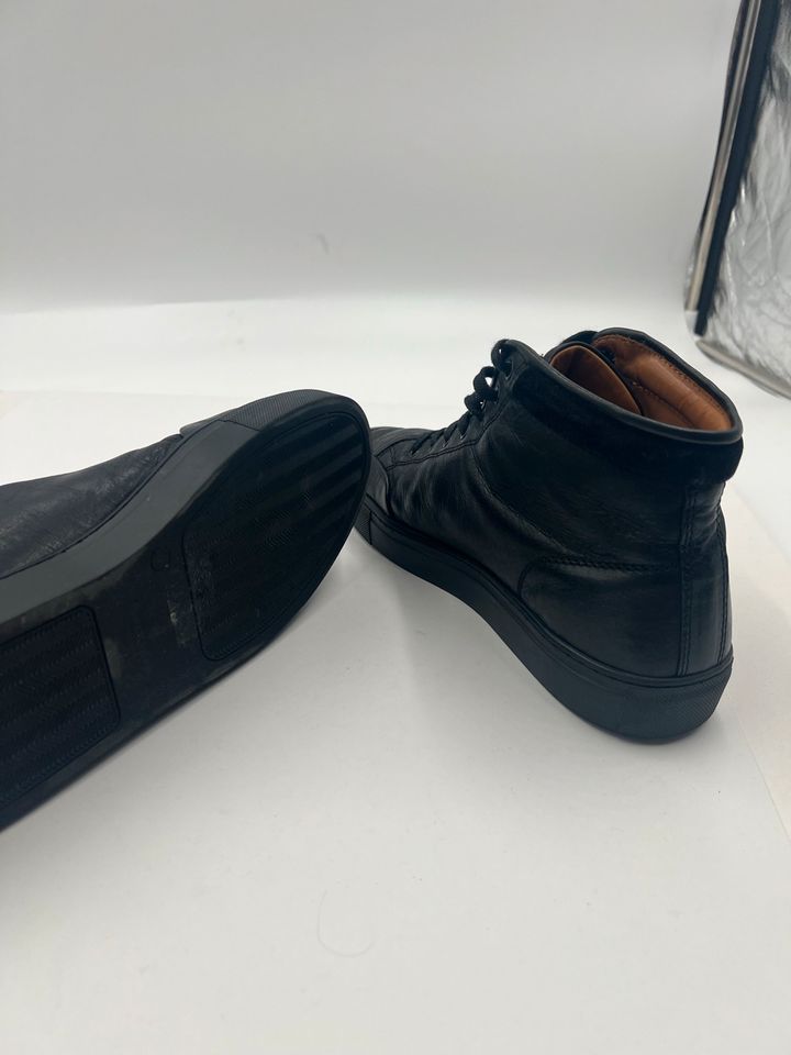 Belstaff Herren High Top Sneaker in Schwarz , Gr.42 in Frankfurt am Main