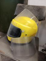DDR-Original-Integralhelm mit Visier an Museum/privat Sachsen-Anhalt - Calvörde Vorschau