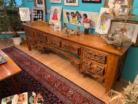 Sehr große balinesische Teak Kommode /Sideboard/Schnitzereien Baden-Württemberg - Kirchheim unter Teck Vorschau