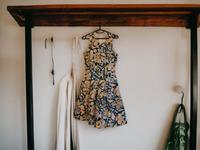Schickes Sommerkleid Brunch Fest Flanierkleid Gelb Schwarz Muster Nordrhein-Westfalen - Kleve Vorschau