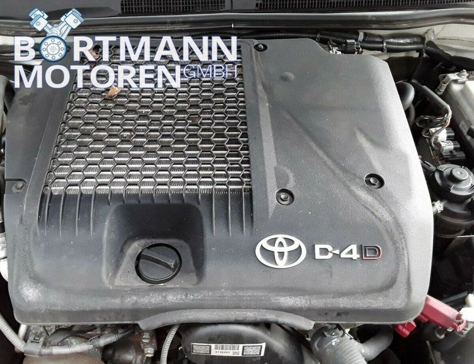 Motor TOYOTA HI-LUX 3.0 D-4D 1KDFTV 36.457KM+GARANTIE+KOMPLETT+VE in Leipzig