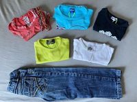 T-Shirts 5 Stück Gr. 98 Kleiderpaket + 1 Jeanshose Jeans Bayern - Regenstauf Vorschau