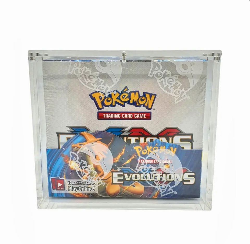 Pokemon xy Evolution Display Orginal Neu Acryl in Essen