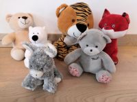 Set aus sechs Kuscheltieren, Teddybären Stuttgart - Stuttgart-West Vorschau