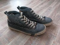 Sneaker Mustang Größe 37 grau blau Spitze Schuhe Bayern - Reichertshofen Vorschau