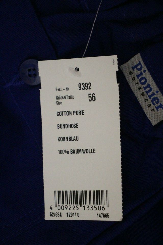 Neue Arbeitskleidung Arbeitshose Hose Pionier blau 42 - 62 in Mörfelden-Walldorf