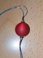 Kette mit rotem Ball/Kugel, 80cm Brandenburg - Schönefeld Vorschau