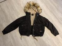 Kurzer Parka mit Kunstfellkapuze von Bershka Niedersachsen - Sachsenhagen Vorschau