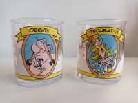 Glas Nutella Ferrero 2001 2 Gläser Obelix Troubadix Sammelglas Ra Brandenburg - Angermünde Vorschau