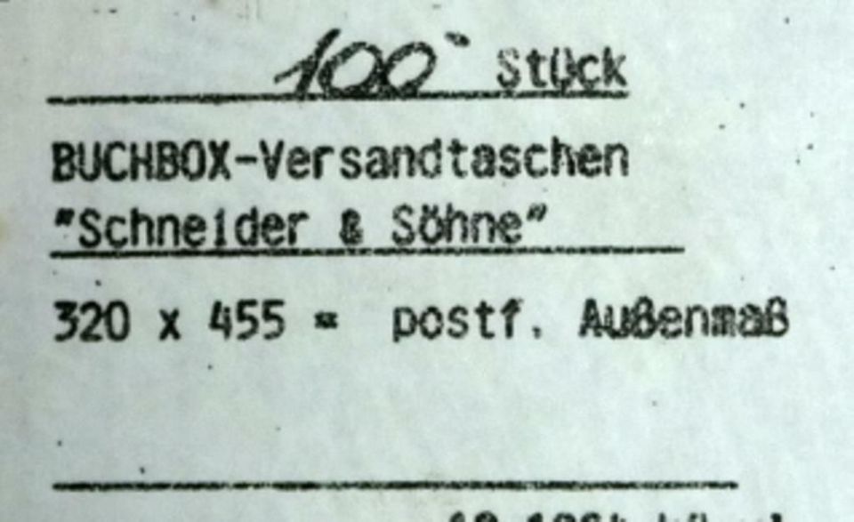 VERSANDTASCHEN  BUCHVERSANDTASCHEN  300 Stk. für € 100,.- in Frankfurt am Main