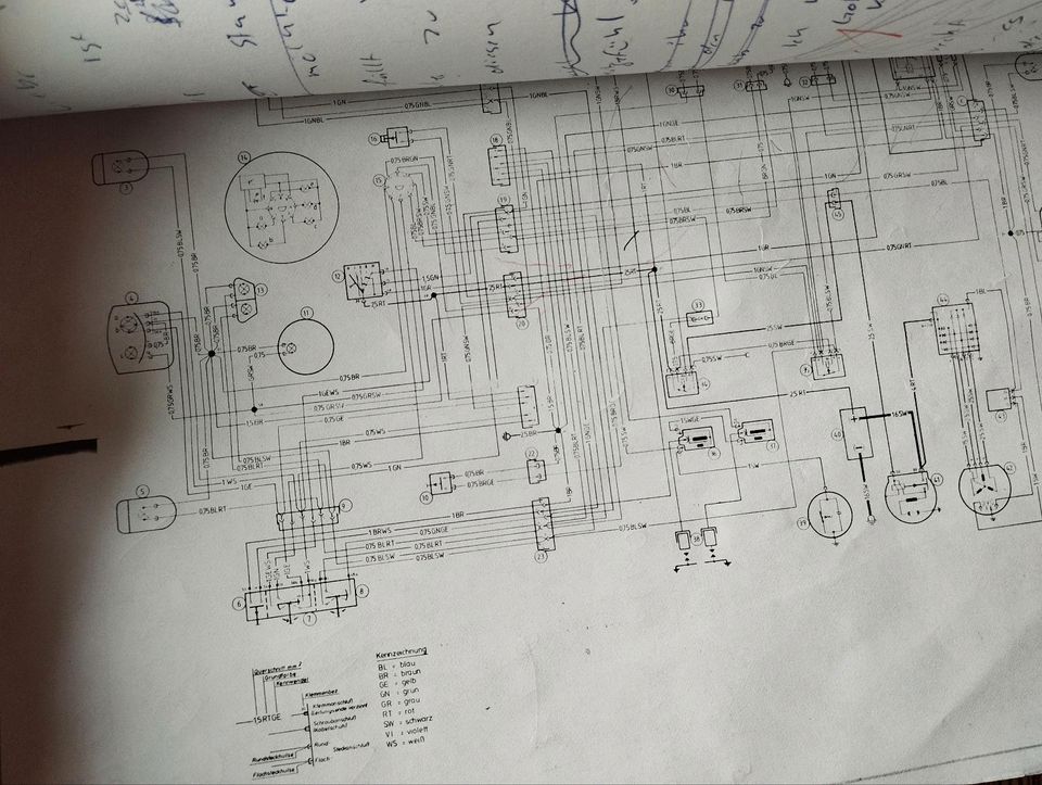 BMW Bordbuch-Wartung-tech.Daten,R 45 / R65 in Emmerich am Rhein