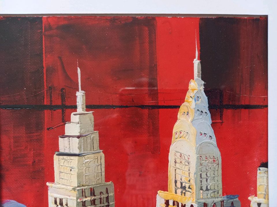 Bild New York Chrysler Building ... Öl ca. 32x42 in Flensburg