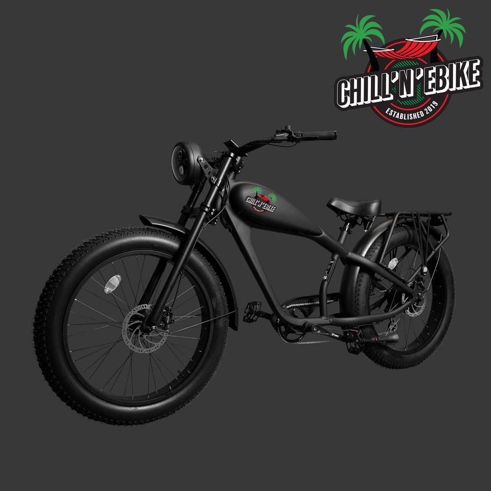 Beachcruiser Geigercars Pedelec Racer Oldtimer look V8 eBike Café Racer in Dinklage