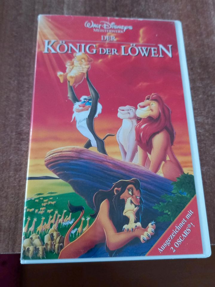 Walt Disney Meisterwerke VHS Kassette "König der Löwen " in Donzdorf