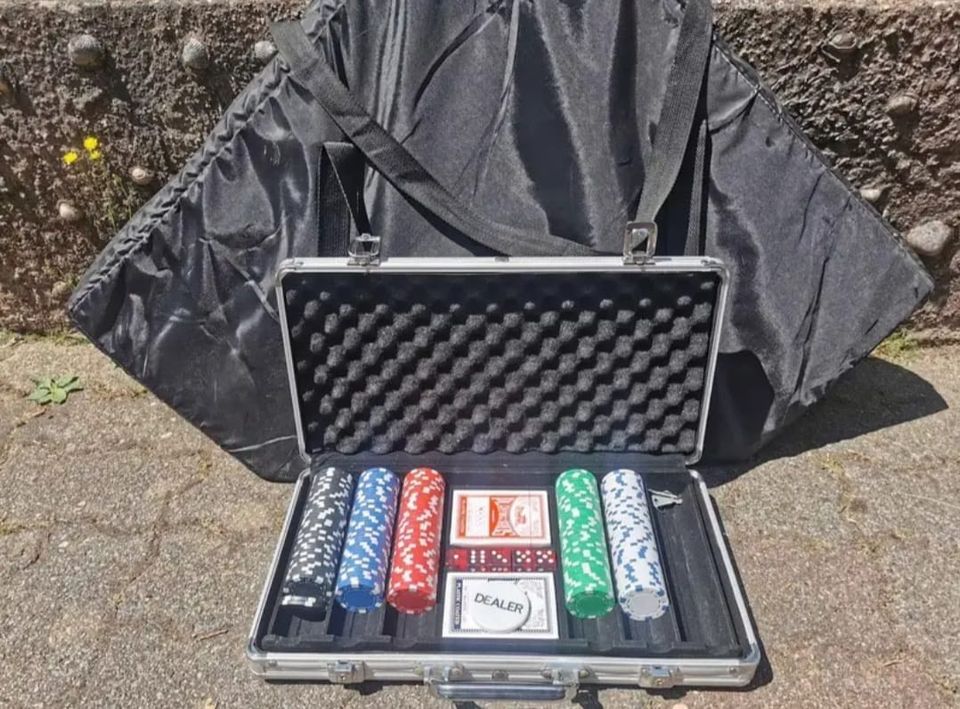 Pokerset mit Auflage in Eisenberg 