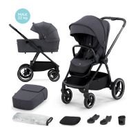 Kinderkraft NEA 2in1 Kinderwagen-Set - Deep Grey - inkl. Babywanne + Sportsitz + XXL-Zubehörpaket - NEU Hessen - Fulda Vorschau