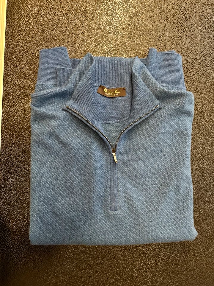 Loro Piana Roadster Pullover Blau Gr. 52 / M NP: 1000€ in Hamburg