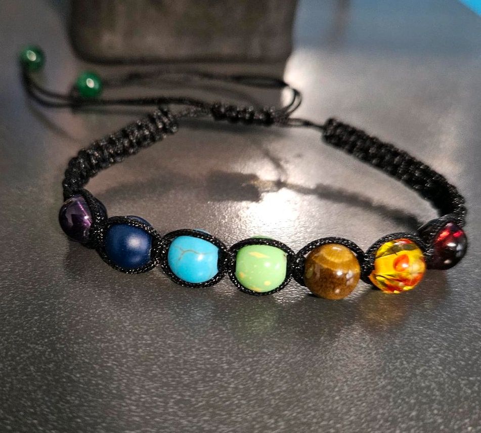 Armband Chakra Naturstein in Lollar