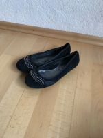 Echtleder Ballerina schwarz Größe 36 Bayern - Niederwerrn Vorschau